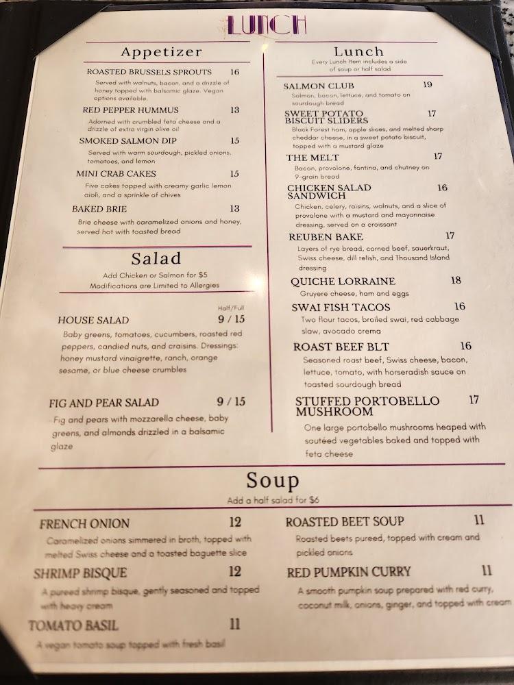 Cafe Belle Epoque Menu image 1